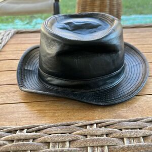 Henschel Hat Company Leather Hat L